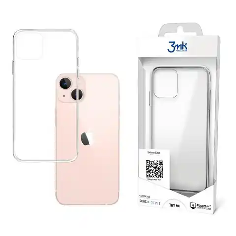 ⁨3MK All-Safe Skinny Case iPhone 13 Clear⁩ w sklepie Wasserman.eu