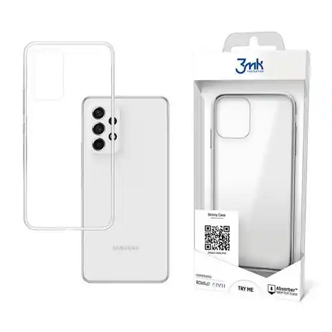 ⁨3MK All-Safe Skinny Case Sam A52/A52S 4G/5G Clear⁩ w sklepie Wasserman.eu