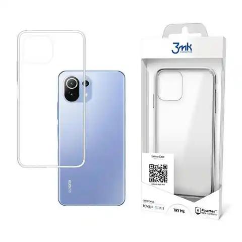 ⁨3MK All-Safe Skinny Case Xiaomi Mi 11 Lite 4G/5G/ 11 Lite 5G NE Clear⁩ at Wasserman.eu