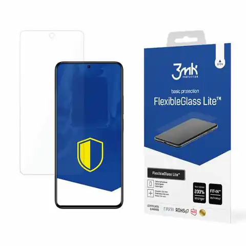 ⁨3MK FlexibleGlass Lite Xiaomi Redmi Note 11 Pro+ 5G Szkło Hybrydowe Lite⁩ w sklepie Wasserman.eu