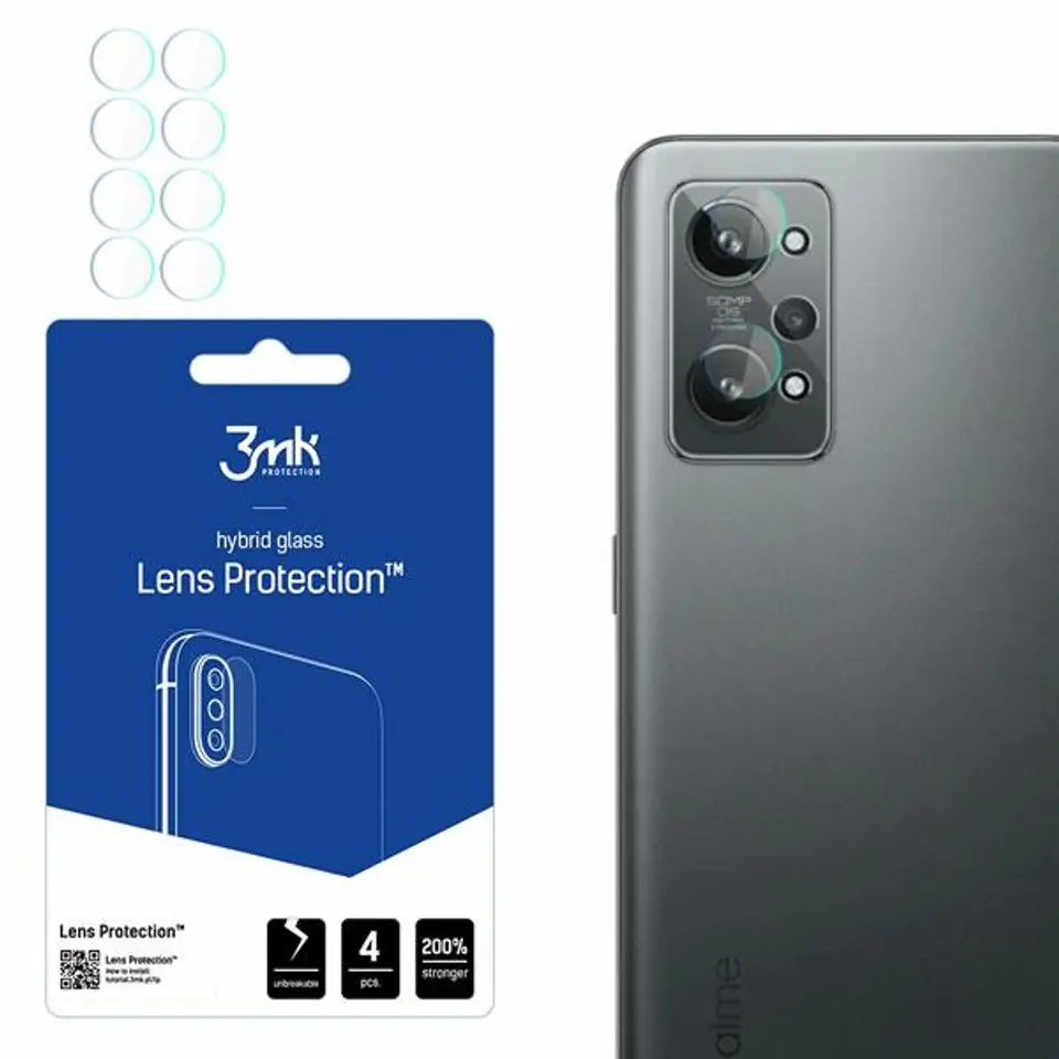 ⁨3MK Lens Protect Realme GT 2 5G Protection for 4pcs Camera Lens⁩ at Wasserman.eu