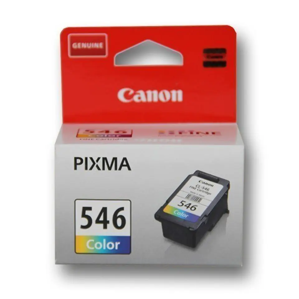 ⁨Canon CL-546 Tri-colour Ink Cartridge, Cyan, Magenta, Yellow⁩ w sklepie Wasserman.eu