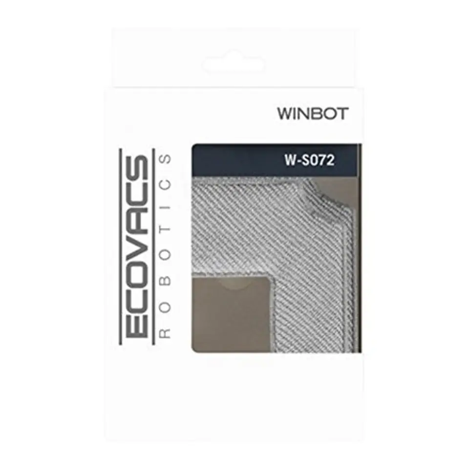 ⁨Ecovacs Cleaning Pad W-S072 for Winbot 850/880, 2 pc(s), Grey⁩ at Wasserman.eu