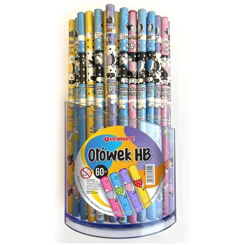 ⁨Ołówek szkolny drewniany HB TT8923 PANMATE⁩ w sklepie Wasserman.eu