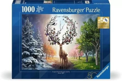 ⁨Puzzle 1000 Jeleń 50 urodziny⁩ w sklepie Wasserman.eu