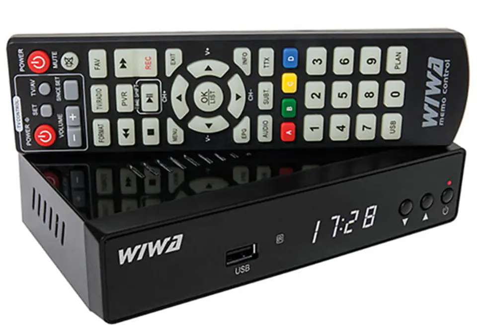 ⁨DVB-T2 H.265 tuner Wiwa Maxx digital TV⁩ at Wasserman.eu