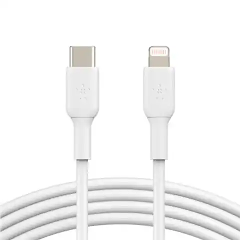 ⁨Belkin | Male | Apple Lightning | Male | White | 24 pin USB-C | 1 m⁩ w sklepie Wasserman.eu