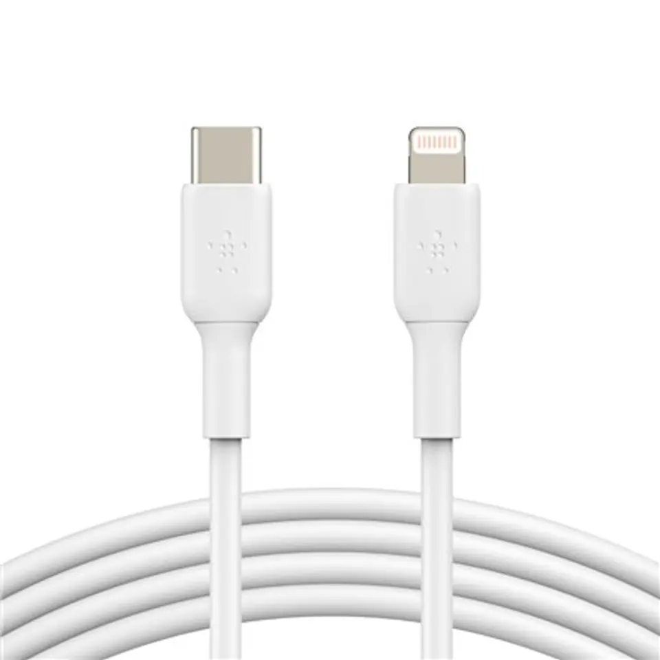 ⁨Belkin | Male | Apple Lightning | Male | White | 24 pin USB-C | 1 m⁩ w sklepie Wasserman.eu