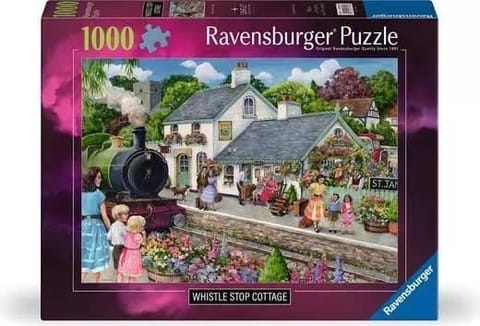 ⁨Puzzle 2D 1000 Stacja kolejowa⁩ w sklepie Wasserman.eu