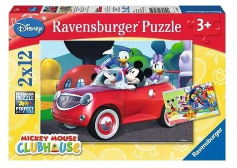 ⁨Puzzle 2D 2x12 Mickey i Przyjaciele⁩ w sklepie Wasserman.eu