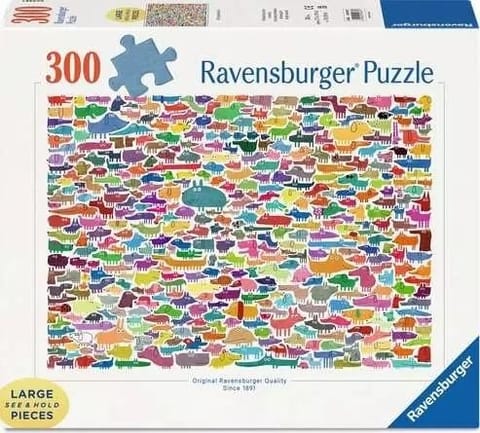 ⁨Puzzle 2D 300 Psy i Kot⁩ w sklepie Wasserman.eu