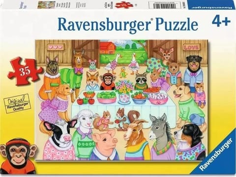 ⁨Puzzle 2D 35 Folwark zwierzęcy⁩ w sklepie Wasserman.eu