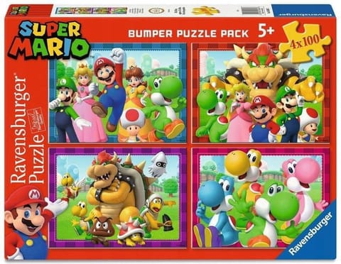 ⁨Puzzle 2D 4x100 Super Mario⁩ w sklepie Wasserman.eu