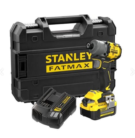 ⁨ZAKRĘTARKA UDAROWA AKUMULATOROWA V20 1/4'' HEX 18V 1*4.0AH⁩ w sklepie Wasserman.eu