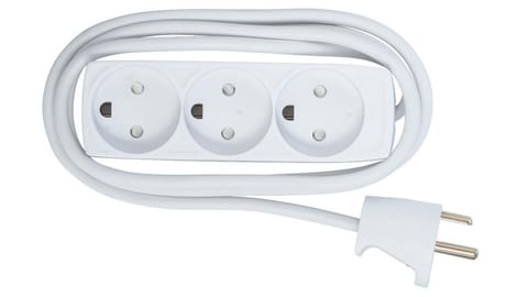 ⁨MicroConnect 3-way Danish Power Strip 1.5m⁩ w sklepie Wasserman.eu