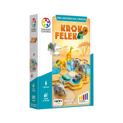 ⁨Smart Games Kroko Felek (PL) IUVI Games⁩ w sklepie Wasserman.eu