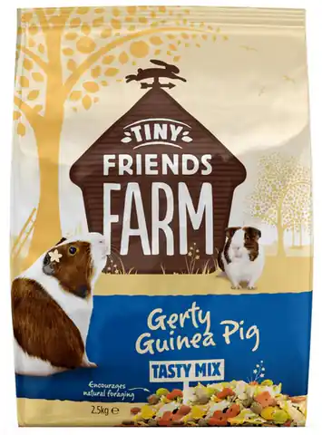 ⁨Supreme Petfoods Tiny Friends Farm Gerty Meerschweinchen Leckere Mischung 2,5kg⁩ im Wasserman.eu