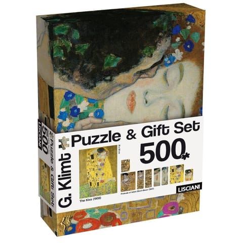 ⁨Puzzle 500 Klimt + zestaw podarunkowy⁩ w sklepie Wasserman.eu