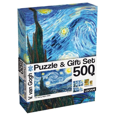 ⁨Puzzle 500 Van Gogh + zestaw podarunkowy⁩ w sklepie Wasserman.eu