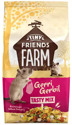 ⁨Supreme Petfoods Tiny Friends Farm Gerri Gerbil Tasty Mix 850g⁩ w sklepie Wasserman.eu