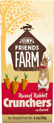⁨Supreme Petfoods Tiny Friends Farm Russell Rabbit Crunchers 120g⁩ w sklepie Wasserman.eu