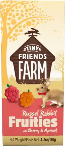 ⁨Supreme Petfoods Tiny Friends Farm Russell Rabbit Fruities 120g⁩ w sklepie Wasserman.eu