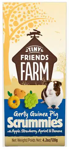 ⁨Supreme Petfoods Tiny Friends Farm Gerty Guinea Pig Scrummies 120g⁩ w sklepie Wasserman.eu