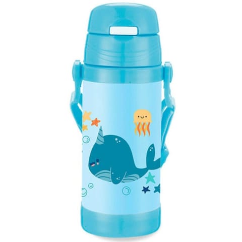 ⁨KUBEK TERMICZNY DLA DZIECI 350 ML "WHALE" MAESTRO⁩ w sklepie Wasserman.eu