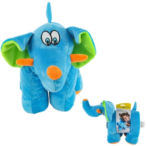 ⁨TRAVEL BLUE PODUSZKA PODRÓŻNA DZIECĘCA SLONIK TRUNKY⁩ w sklepie Wasserman.eu