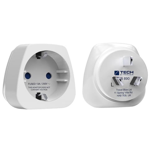 ⁨TRAVEL BLUE PRZEJŚCIÓWKA ADAPTER SHUCKO -> AUSTRIALIA NOWA ZELANDIA⁩ w sklepie Wasserman.eu