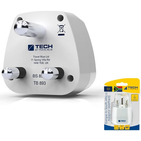 ⁨TRAVEL BLUE PRZEJŚCIÓWKA ADAPTER SHUCKO -> RPA⁩ w sklepie Wasserman.eu