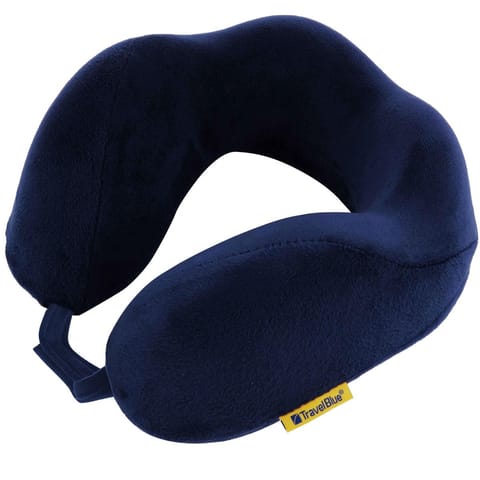 ⁨TRAVEL BLUE PODUSZKA Z PIANKI MEMORY TRANQUILITY NAVY⁩ w sklepie Wasserman.eu