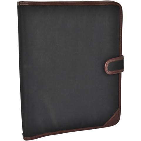 ⁨ORGANIZER / PORTFOLIO BRĄZOWO-CZARNY SEMI LINE⁩ w sklepie Wasserman.eu