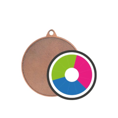 ⁨Medal metalowy z nadrukiem kolorowym LuxorJet⁩ w sklepie Wasserman.eu