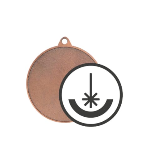 ⁨Medal stalowy grawerowany laserem- RMI⁩ w sklepie Wasserman.eu
