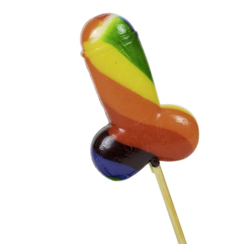 ⁨Candyprints Rainbow Fruit Lollipop kolorowy smak owocowy 85g⁩ w sklepie Wasserman.eu