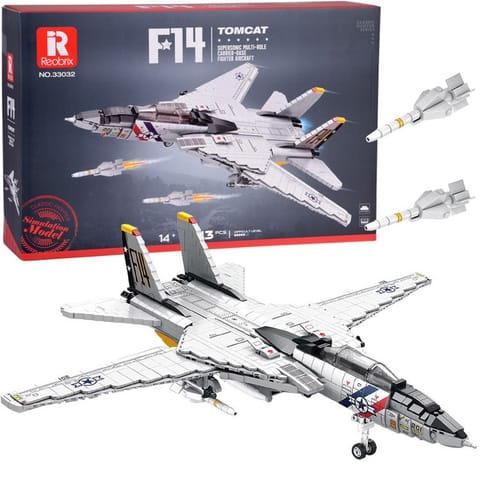 ⁨Klocki techniczne F-14 Tomcat 1443 elementów amerykański myśliwiec ZA5301⁩ w sklepie Wasserman.eu