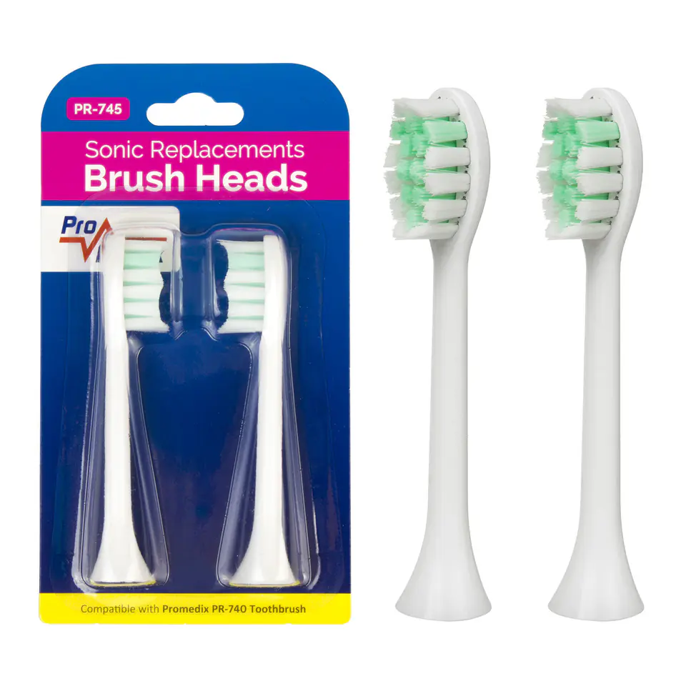 Replacement brush set Promedix PR-745 W White at Wasserman.eu