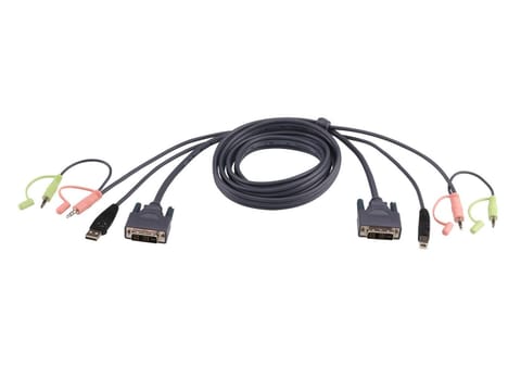 ⁨Aten DVI Cable 5m⁩ w sklepie Wasserman.eu