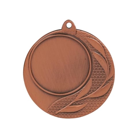 ⁨Medal brązowy ogólny z miejscem na emblemat 25 mm - medal stalowy⁩ w sklepie Wasserman.eu