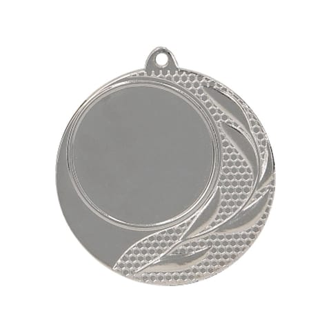 ⁨Medal srebrny ogólny z miejscem na emblemat 25 mm - medal stalowy⁩ w sklepie Wasserman.eu