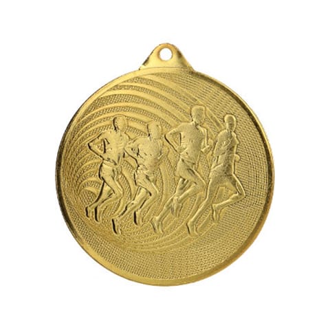 ⁨Medal złoty- Bieganie- medal stalowy 70mm⁩ w sklepie Wasserman.eu