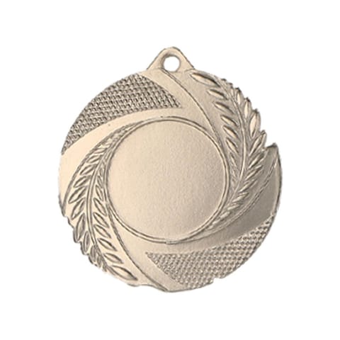 ⁨Medal srebrny ogólny z miejscem na emblemat 25 mm - medal stalowy⁩ w sklepie Wasserman.eu