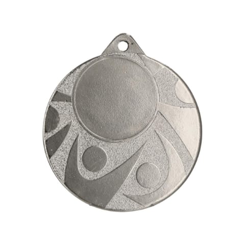 ⁨Medal srebrny ogólny z miejscem na emblemat 25 mm - medal stalowy⁩ w sklepie Wasserman.eu
