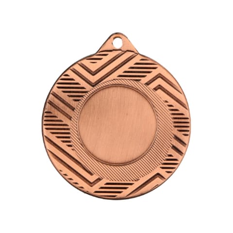 ⁨Medal brązowy ogólny z miejscem na emblemat 25 mm - medal stalowy⁩ w sklepie Wasserman.eu
