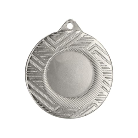 ⁨Medal srebrny ogólny z miejscem na emblemat 25 mm - medal stalowy⁩ w sklepie Wasserman.eu