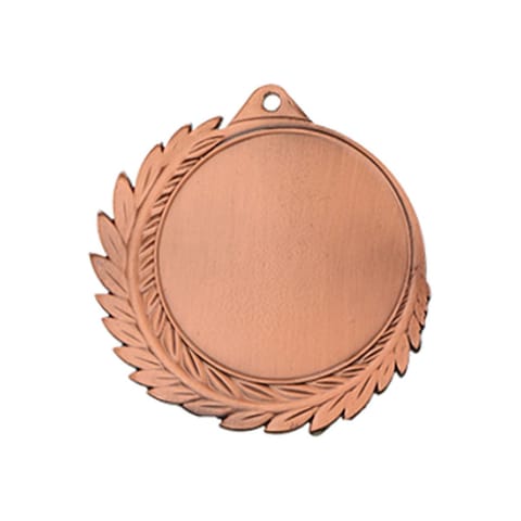 ⁨Medal brązowy ogólny z miejscem na emblemat 50 mm - medal stalowy⁩ w sklepie Wasserman.eu