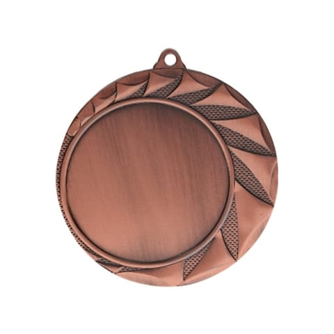 ⁨Medal brązowy ogólny z miejscem na emblemat 50 mm - medal stalowy⁩ w sklepie Wasserman.eu