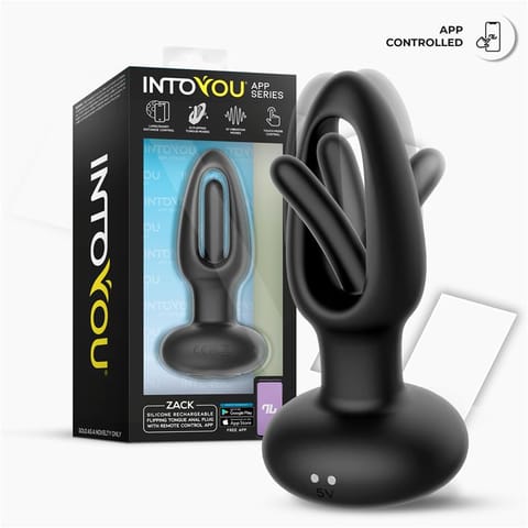 ⁨Zack Flipping Tongue Anal Plug w/App Clave 38⁩ w sklepie Wasserman.eu