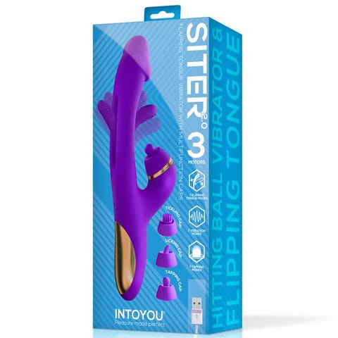 ⁨Siter 2,0 Flapping Tongue Vibrator with Caps Cl,30⁩ w sklepie Wasserman.eu